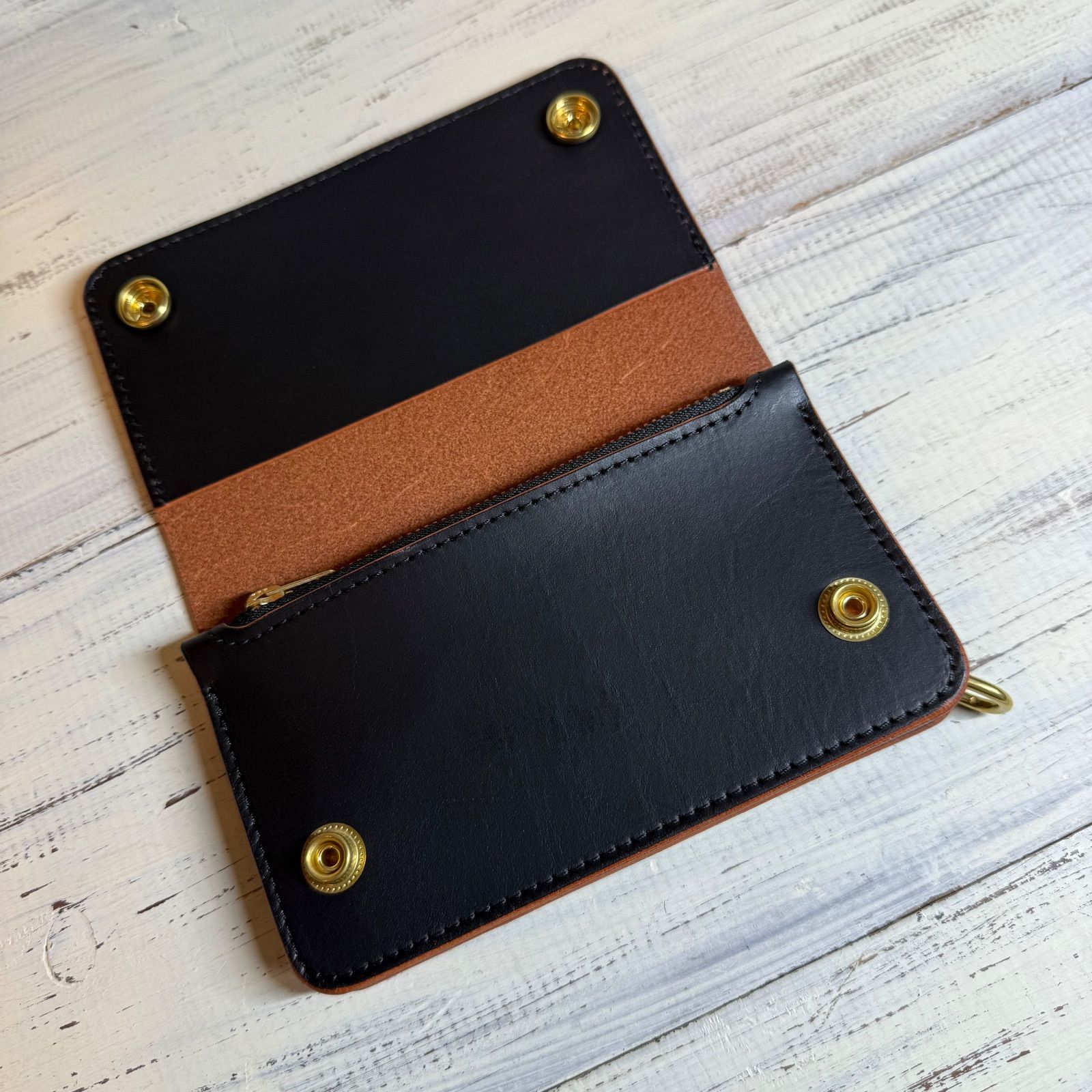 ミドルトラッカーウォレット　北米産ステアハイド ミドルトラッカーウォレット 北米産ステアハイド