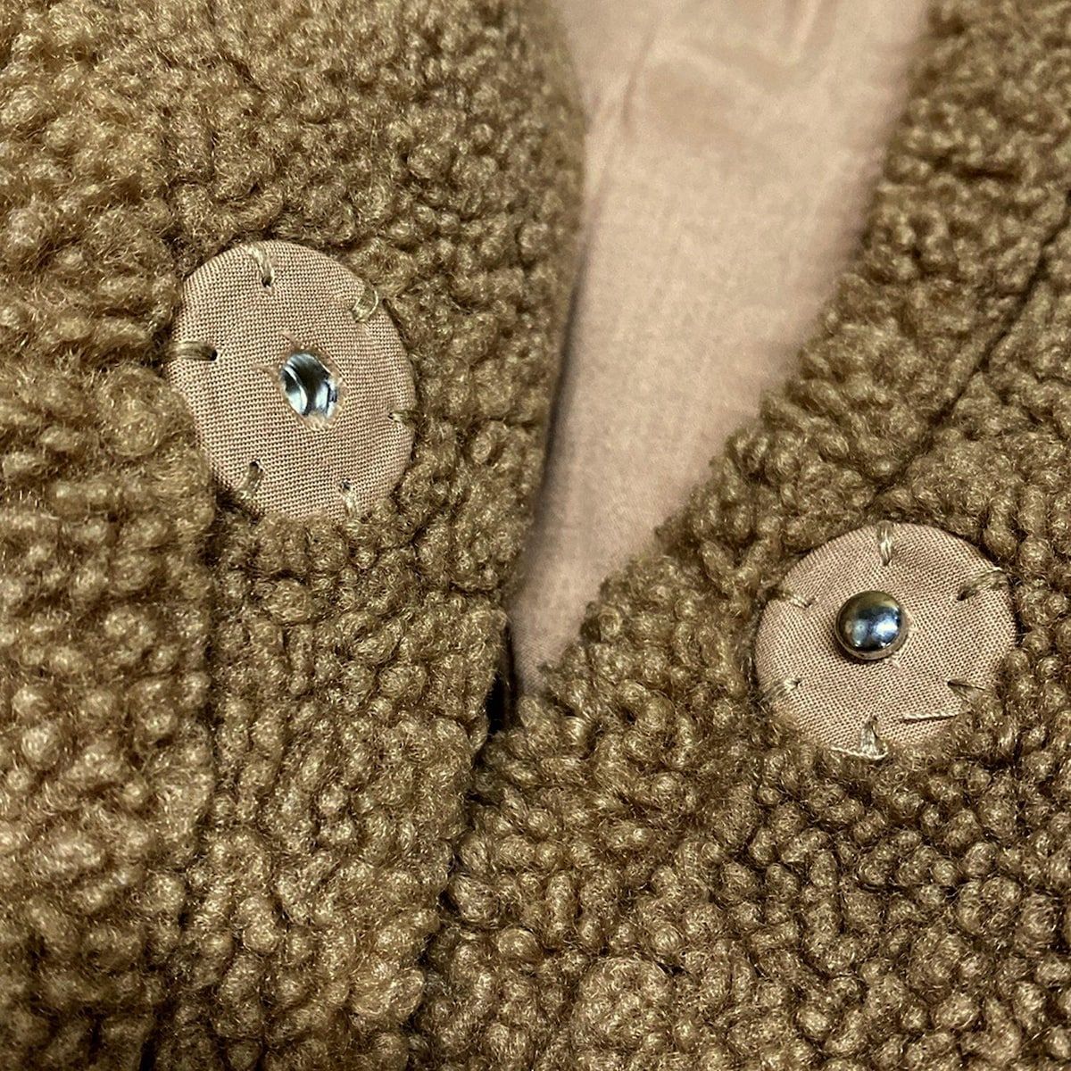 ラルフローレン　キャメル-テディベア色　ボアコート Mサイズ Max Mara MAX MARA DRAMMA ドラマ teddy bear テディベア
