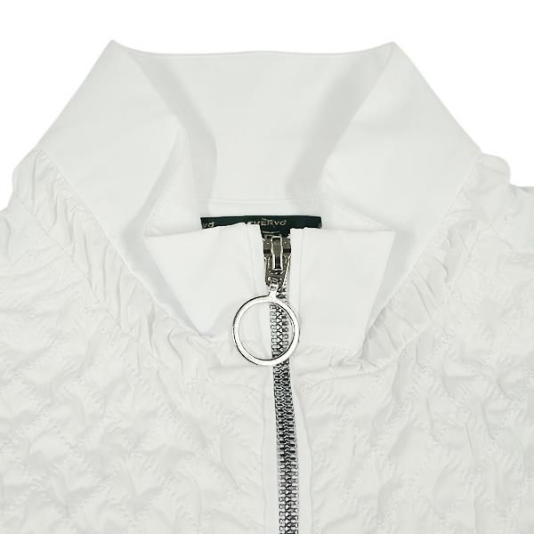 シェルボ CHERVO レディース 春秋 防風 防寒 撥水性 防シミ性 通気性 プリント柄ブルゾン シェルボ CHERVO レディース 春秋 防風 撥水ベスト サイズ42