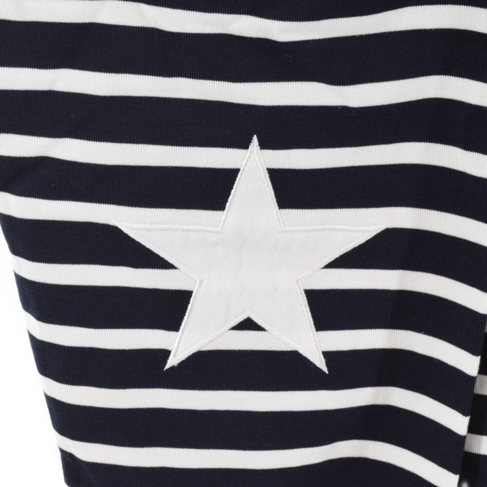 SOPHNET. (ソフネット) 22AW L/S STAR ELBOW PATCHED BORDER TEE 
