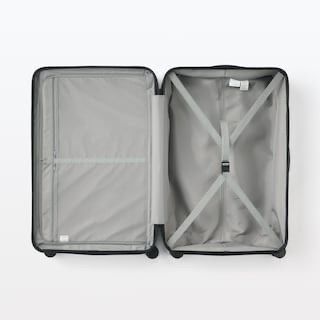 未使用　無印良品　バーを自由に調整出来るキャリー　75L 4輪　ベージュ 無印良品/MUJI 4輪ハードキャリー 87L 軽量 TSAロック キャリーバー高