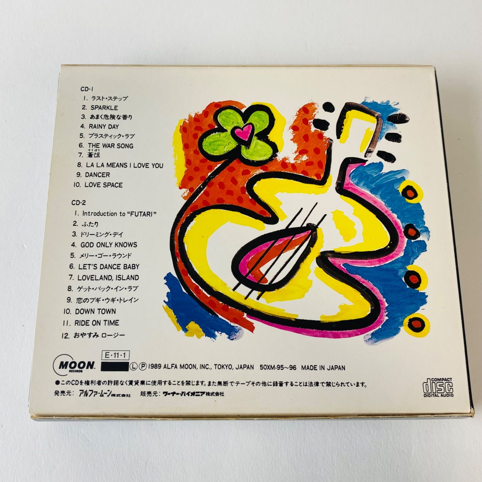 山下達郎 / JOY ～TATSURO YAMASHITA LIVE～ 50XM-95～96 [K5
