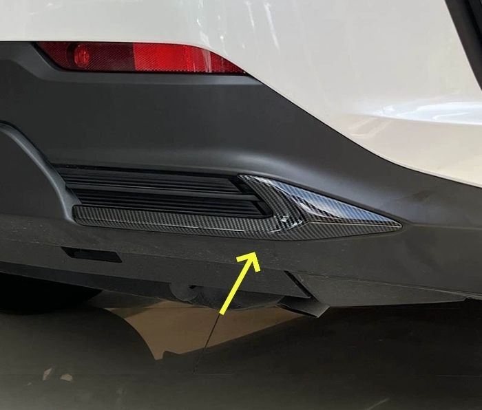 レクサス NX350H NX400H NX260 2色選択 リアコーナー ガーニッシュ リアバンパー サイド カバー 傷防止