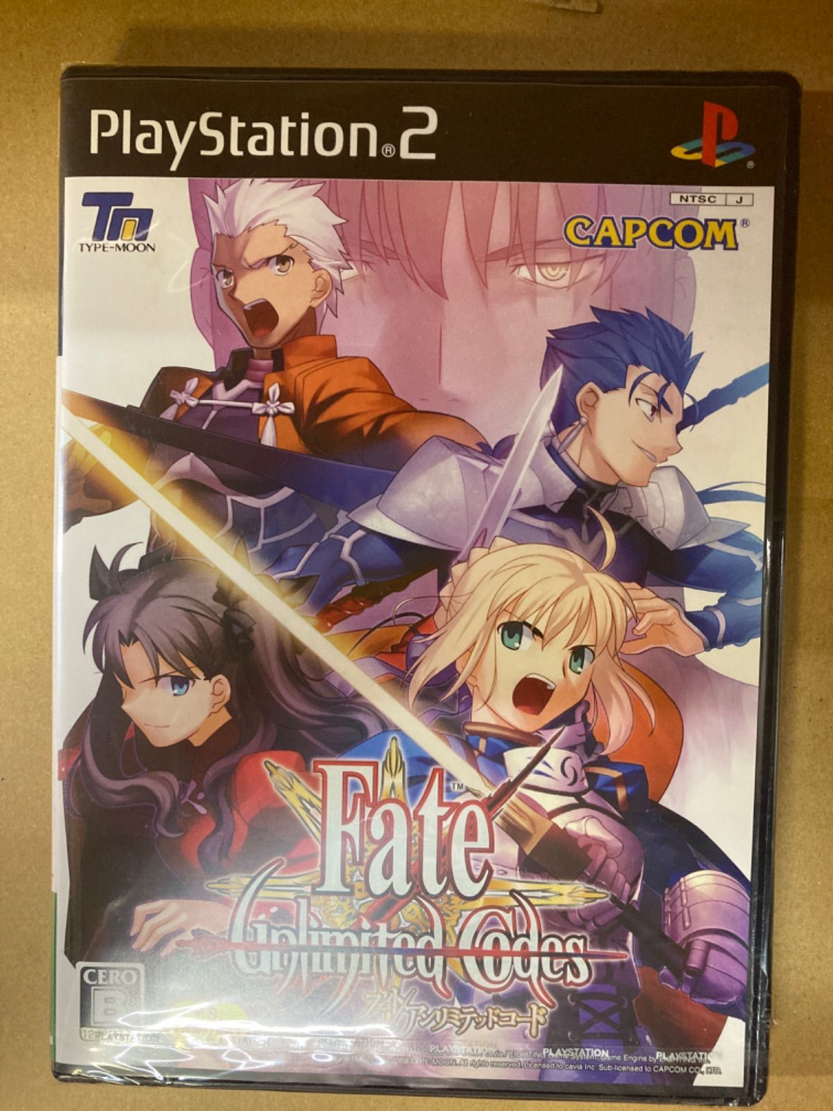 043 PS2 Fate Unlimited Codes フェイト/アンリミテッドコード - メルカリ