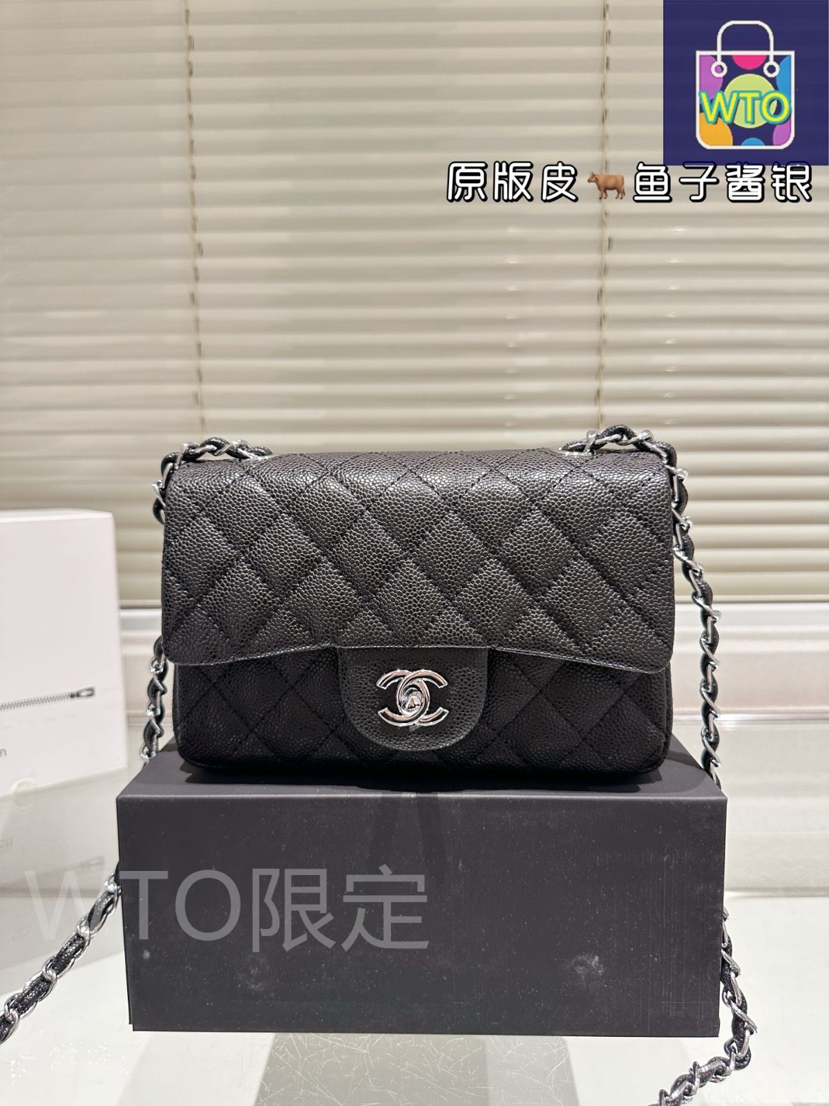 今日 Chanel シャネル 大 Mini CF ハンドルバージョン 20×12×6cm