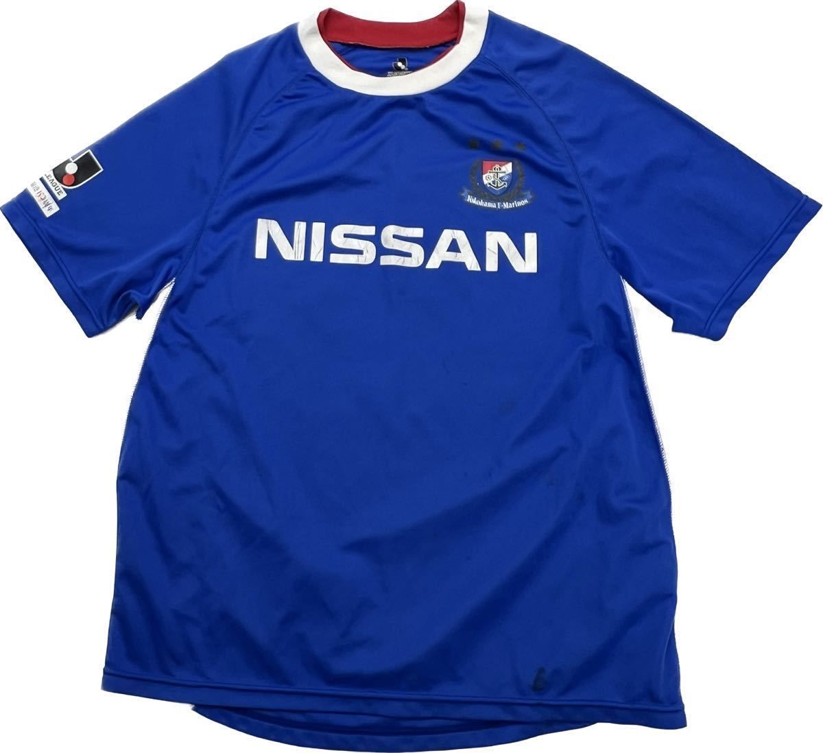 横浜マリノス ☆ NISSAN スポンサー サッカー 日本代表 中澤 22番 T