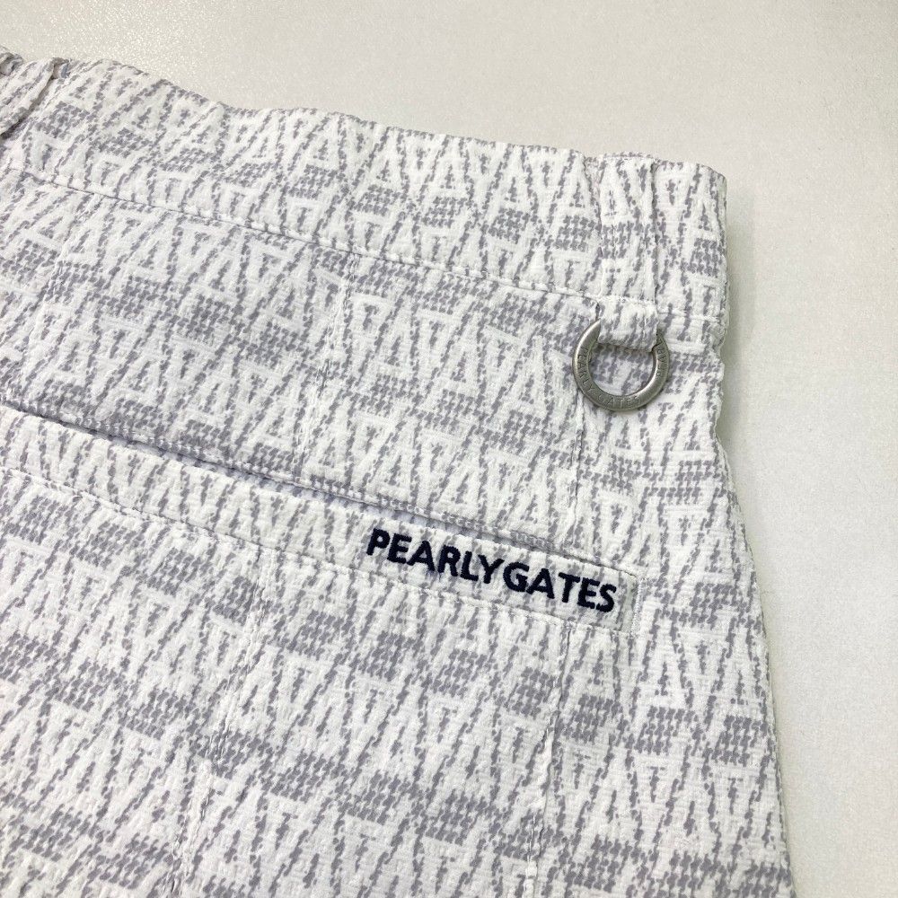 ボックスプリーツスカート 総柄