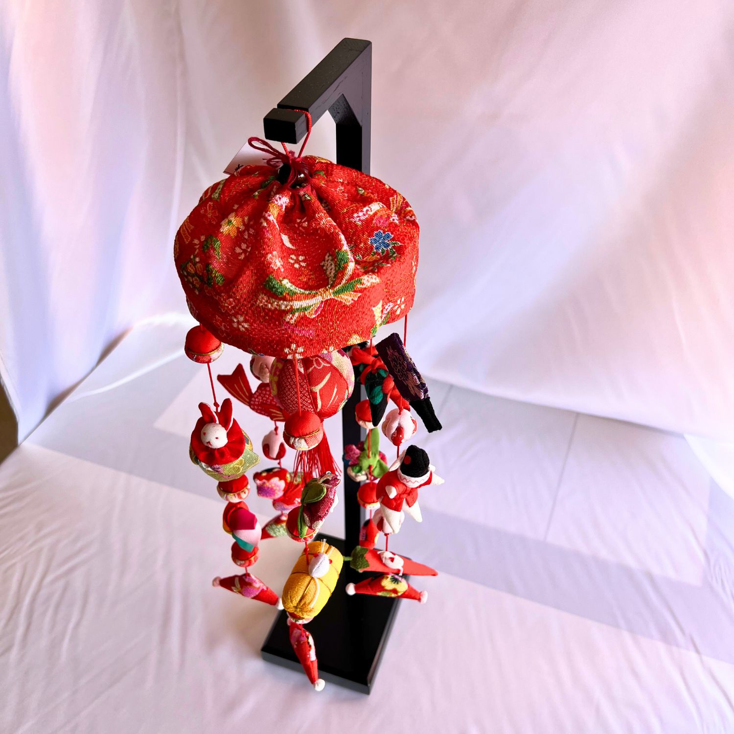 ハンドメイド お雛様吊るし飾り(吊り台無し) ハンドメイド 吊るし飾り
