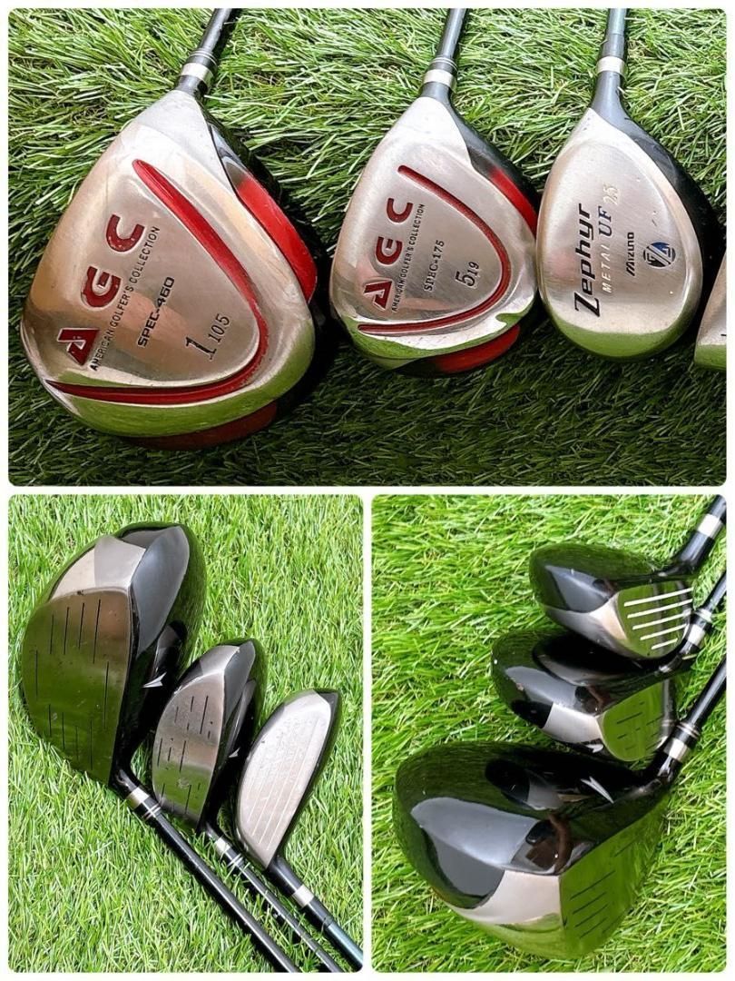 タイトリスト　テーラーメイド　メンズゴルフ12本セット　右利き用　初心者おすすめ NIKE ナイキ TaylorMade テーラーメイド メンズゴルフ12本セット