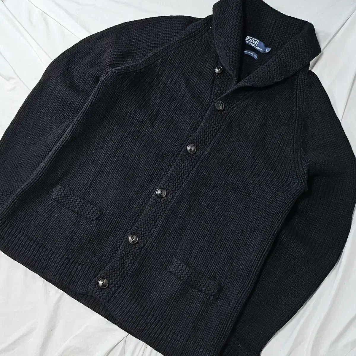 ポロ Ralph Lauren ラルフローレン ショールカラー ニット セーター カーディガン
