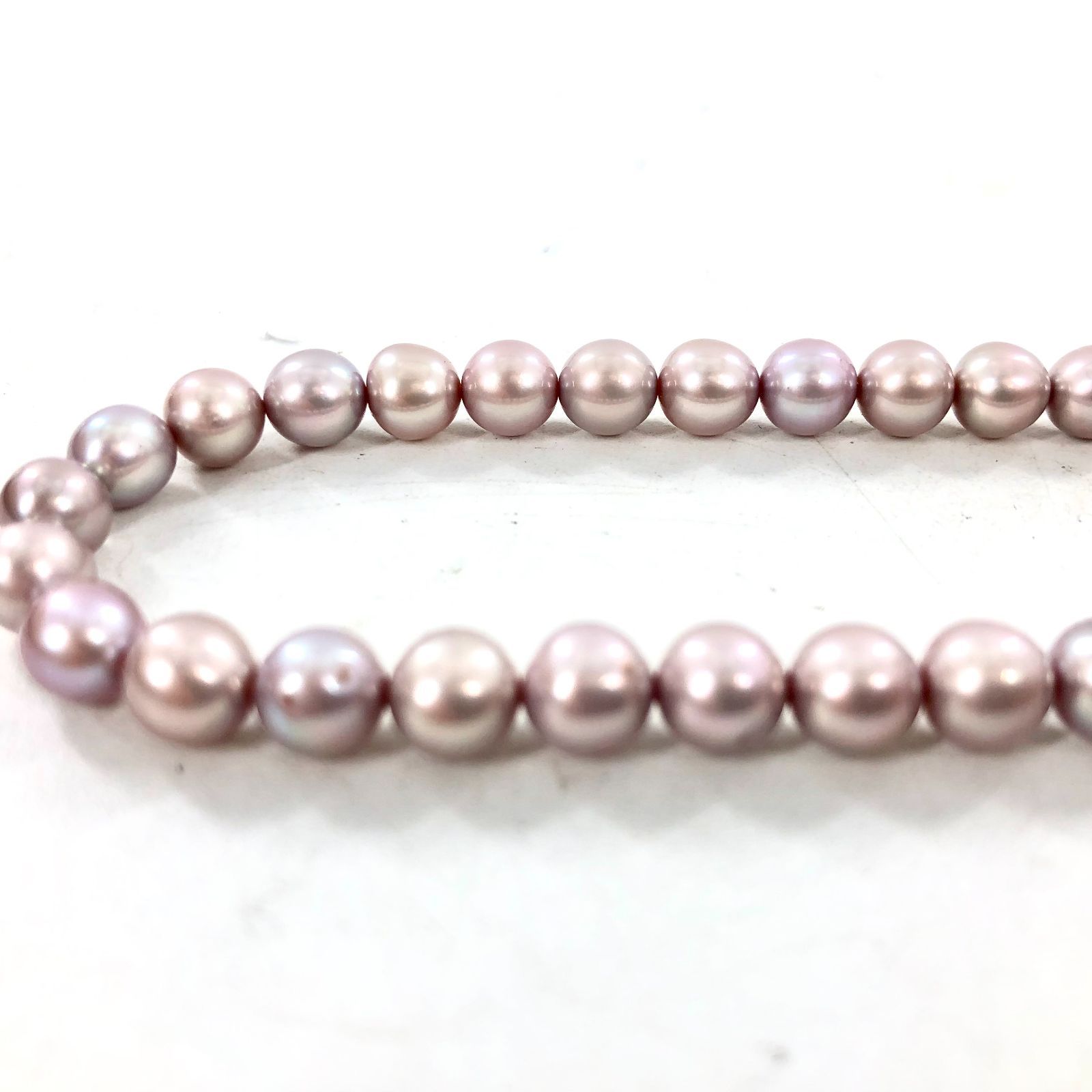 田崎真珠 パールネックレス6.5mm ピンクパール タサキ TASAKI ピンク パール ネックレス 田崎真珠