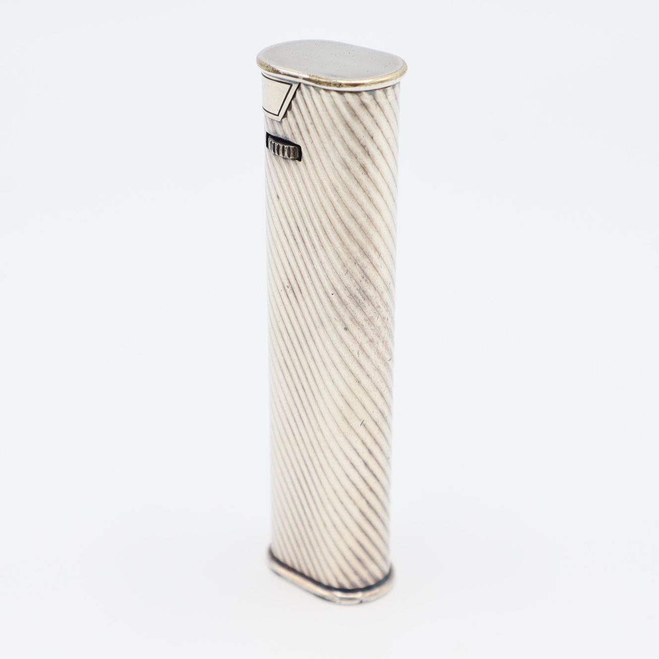 dunhill ダンヒル ガスライター スリム ローラー式 シルバー