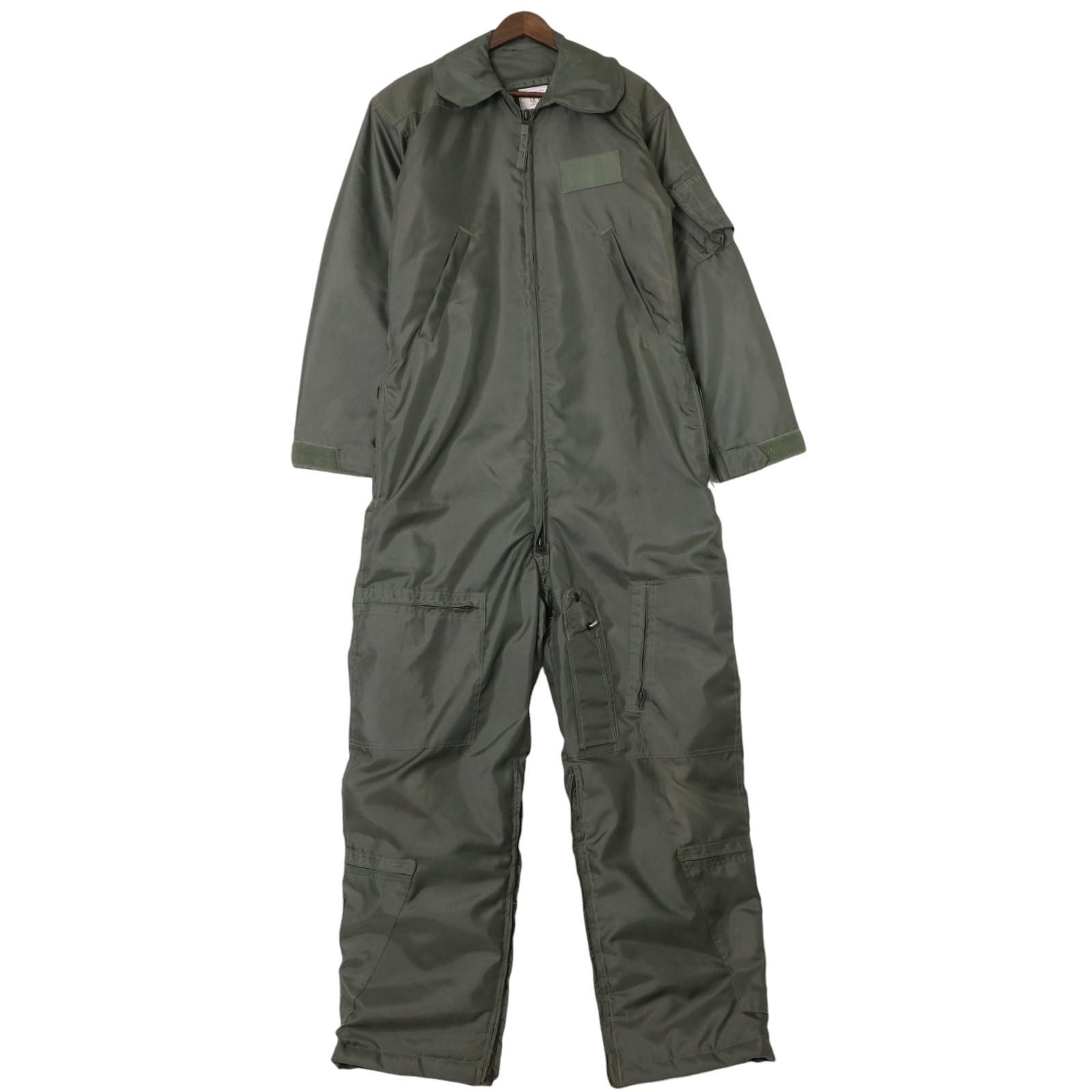 米軍実物 U.S.AIRFORCE CWU-64/P フライトスーツ オールインワン ミリタリー (メンズ 40 L) 中古 古着 A1641