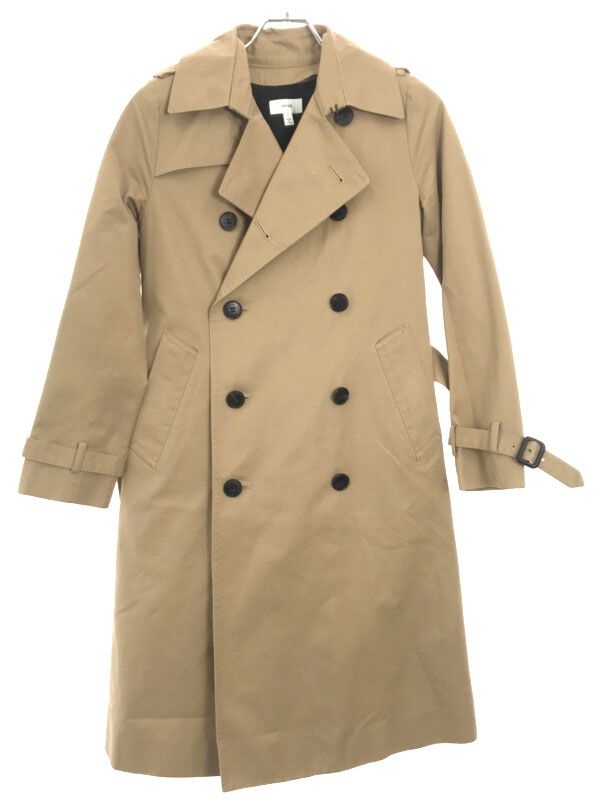 HYKE ハイク 14SS コットントレンチコート ベージュ 1 141-17005