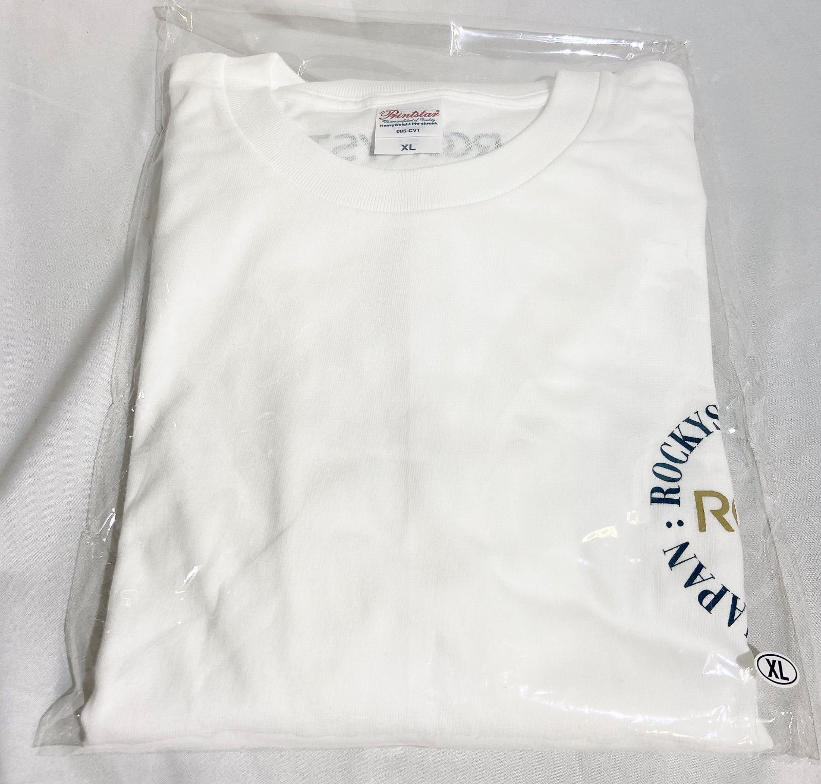 未使用品】ROCKY Tシャツ オフィシャルグッズ XLサイズ ホワイト - メルカリ