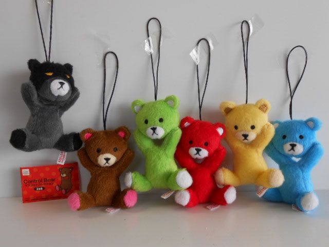 ♯Jpi22EOコントロール ベアControlBearマスコット 入全6種