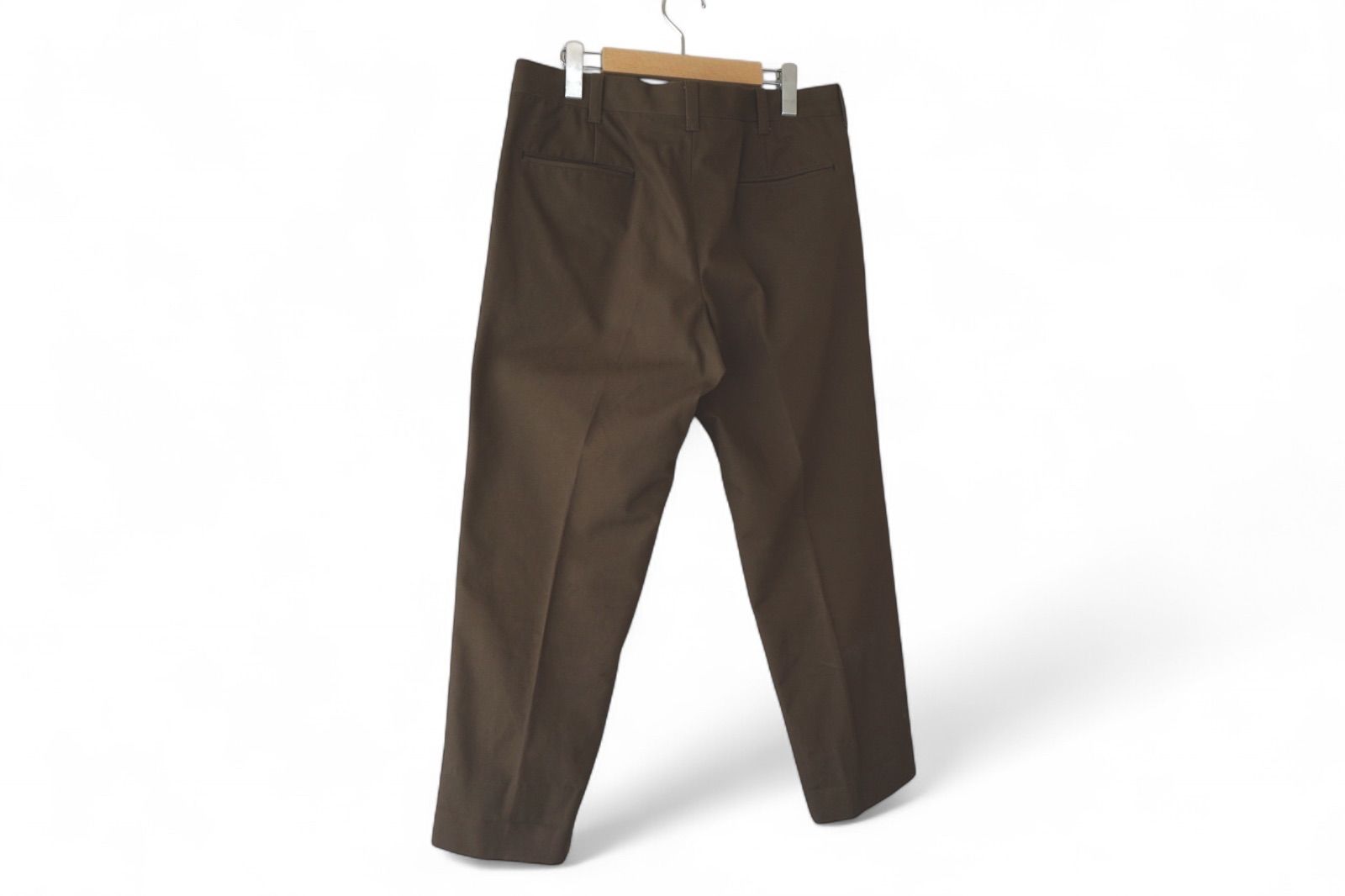 IGARASHI TROUSERS 五十嵐トラウザーズ 2プリーツ コットン