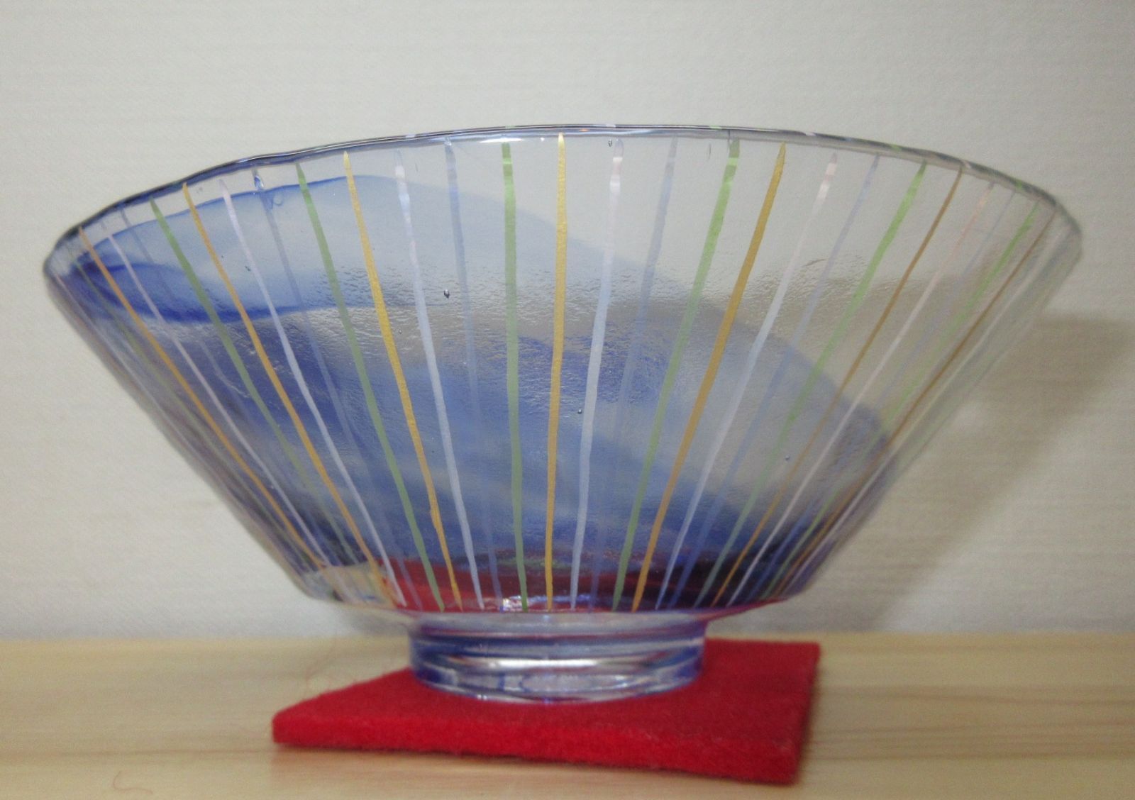 木賊の図 工芸ガラス