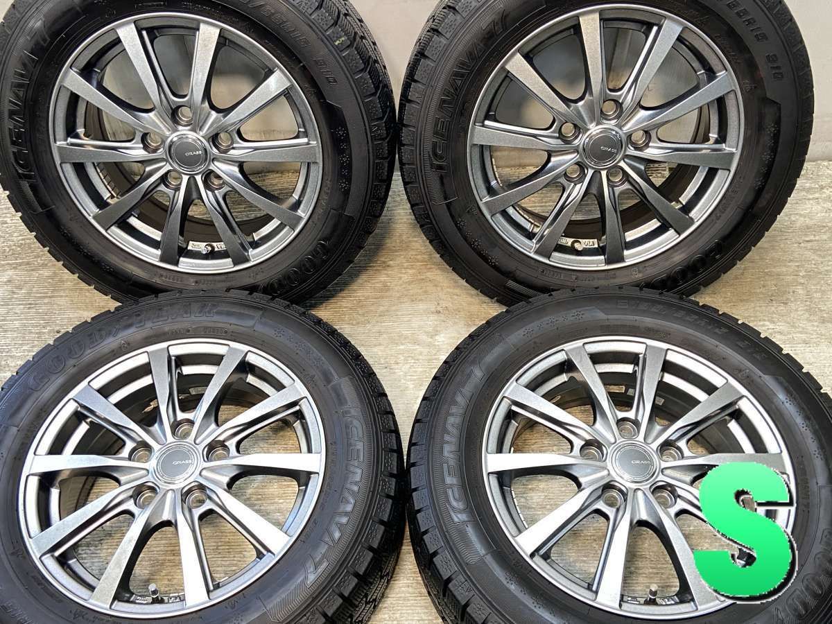 195/65R15 グッドイヤー アイスナビ 7 GRASS 15x6.0 53 114.3-5