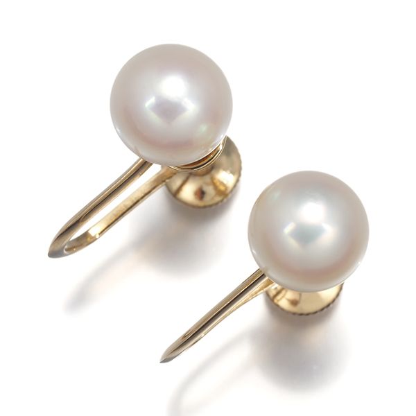 ミキモト イヤリング パール 真珠 7.0mm K14YG #168193 - メルカリ 