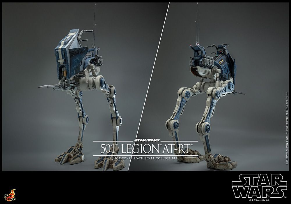 スターウォーズ　ホットトイズ　クローンウォーズ　AT-RT　501大隊 テレビ・マスターピース】『スター・ウォーズ：クローン