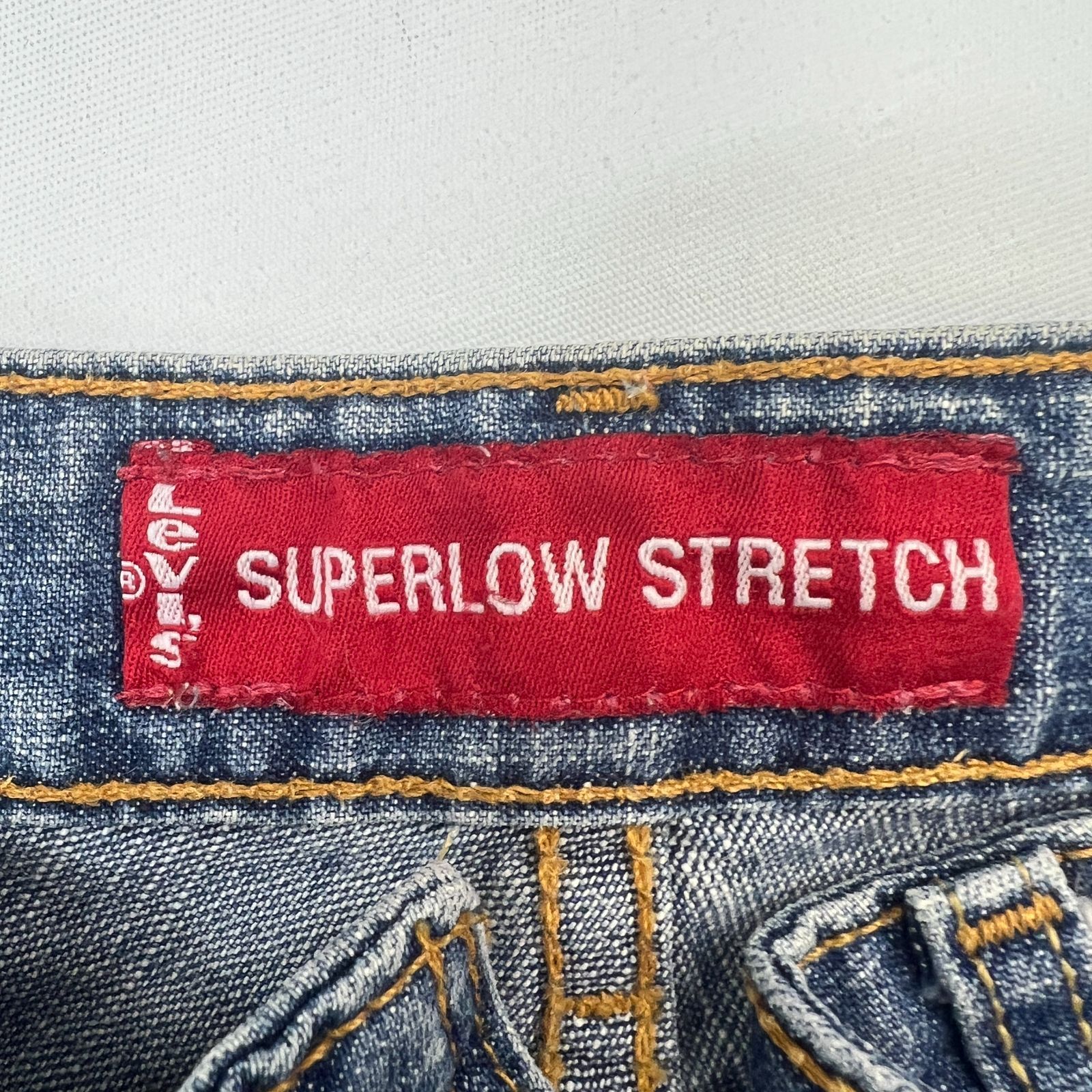 リーバイス 518 ブーツカット スキニー スーパーロウ ストレッチ 