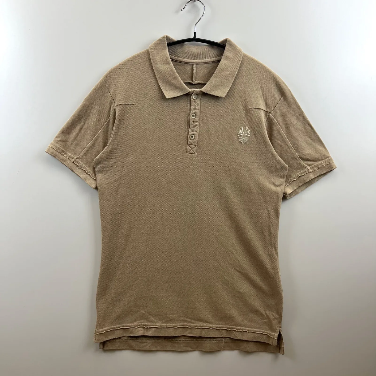 マリテフランソワジルボー　ポロシャツ　洗礼デザイン　高級　L　OURS　00s マリテフランソワジルボー ポロシャツ 洗礼デザイン 高級 L OURS 00s