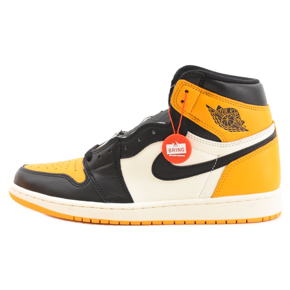 NIKE (ナイキ) AIR JORDAN 1 RETRO HIGH OG Taxi エアジョーダン1 ハイ OG タクシー ハイカットスニーカー  イエロー/ブラック US10/28cm 555088-711 - メルカリ