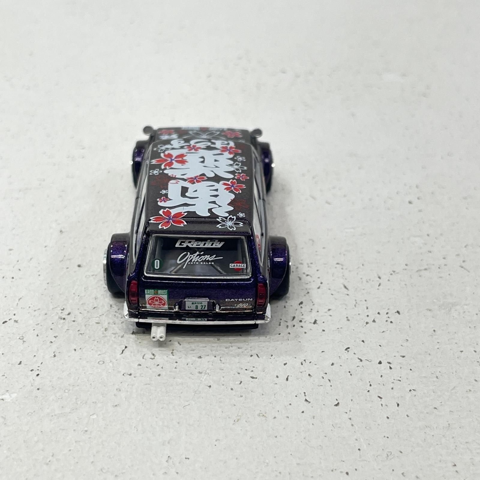 キティの散歩道4種セット【自動値下げ中】 尾張小牧店】 中古 ミニGTKHMG114 TSM MINI-GT 1/64 ダットサン