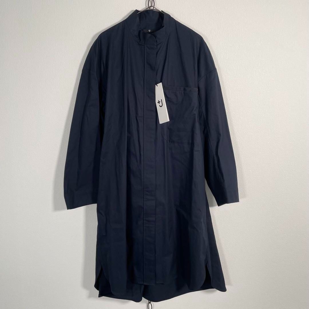 即完売 UNIQLO +J ジルサンダー シャツワンピース XS ネイビー 即完売 UNIQLO +J ジルサンダー シャツワンピース XS ネイビー
