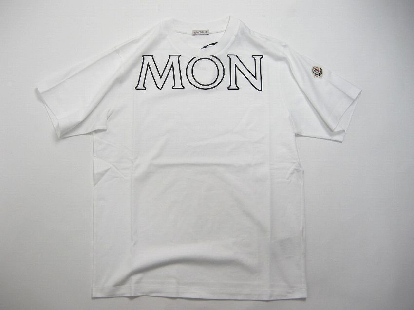 サイズXS-M□新品□モンクレール SS-TSHIRT 半袖Tシャツ TEE ホワイト