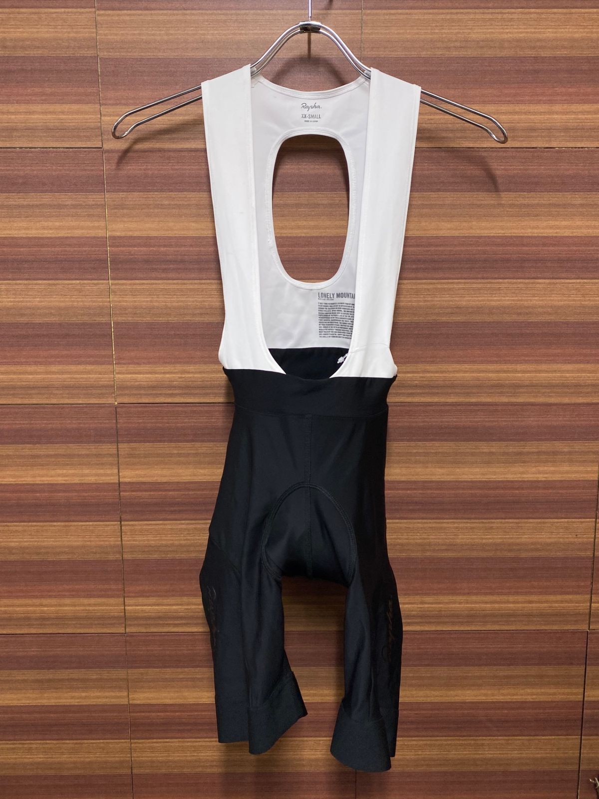 HV144 ラファ Rapha WOMEN'S  コアビブショーツ CORE BIB SHORTS 黒 XXSサイズ