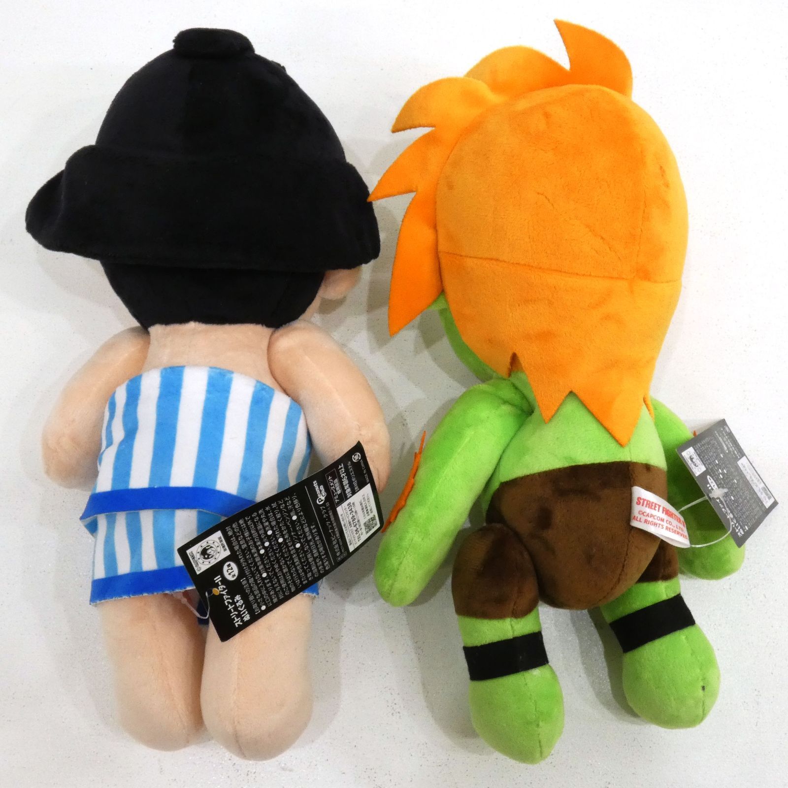 小牧店】タグ付き ストリートファイターⅡ ぬいぐるみ 8体セット