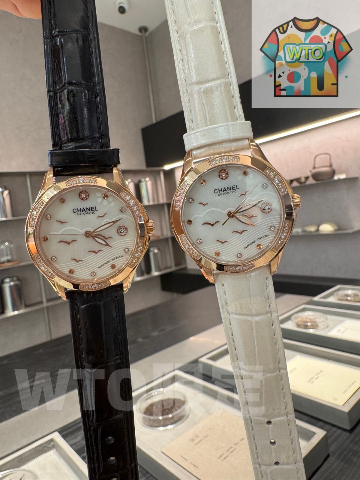 今日 CHANEL シャネル ゴールド - セラミック レディースウォッチ-WTO輸入2