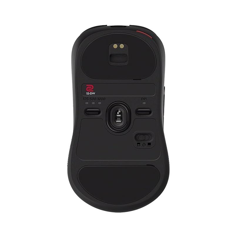 ZOWIE S2-DW ワイヤレスゲーミングマウス 中プロファイル|左右対称|65g|3950センサー|4000Hz|エンハンストワイヤレスレシーバー付属|右利き用|プラグ&プレイ