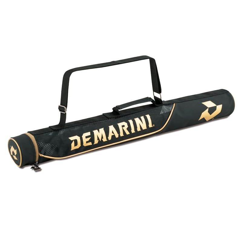 [DeMARINI] 野球 ソフトボール用 バットケース ゴールド(ジュニア用)