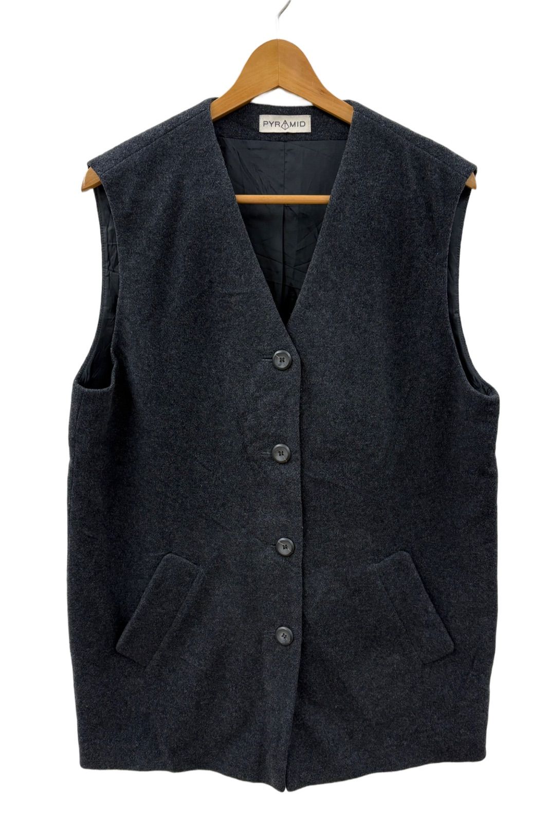 PYLAMID ウールベスト ユーロワーク EURO カシミア混
