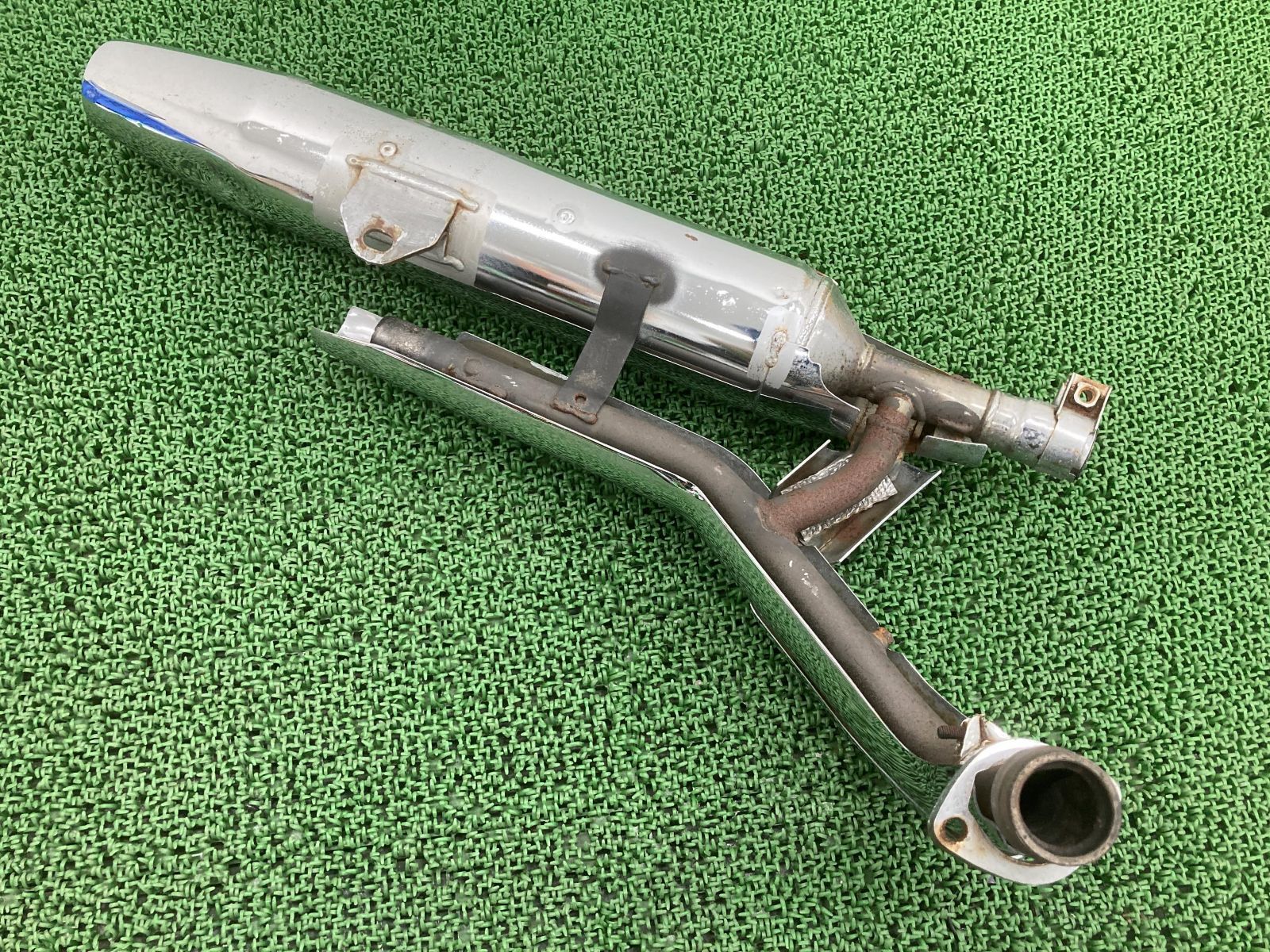 ヤマハ 純正 ドラッグスター400 バイク 中古 部品 マフラー 5KP8