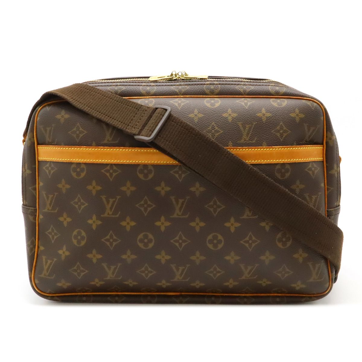 LOUIS VUITTON ルイ ヴィトン モノグラム リポーター37 リポーターGM ショルダーバッグ メッセンジャーバッグ 斜め掛け M45252