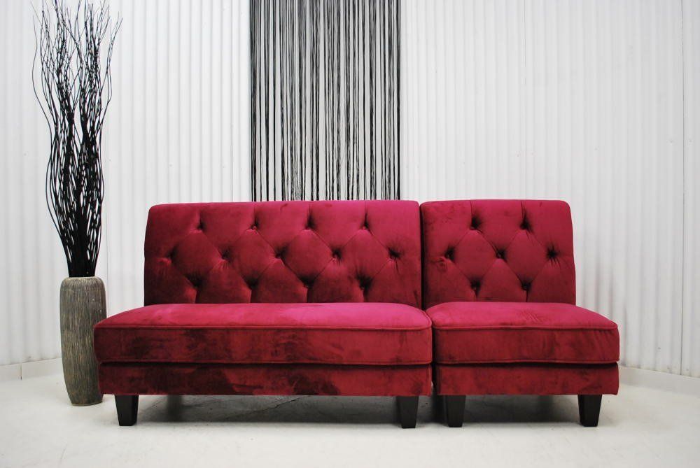 適切な アウトレット 現品限り 一部 大 ラグジュアリーモダン 2P 1P ソファーセット 紫 パープル 中古品