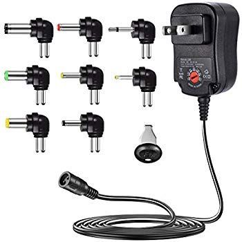 【中古】Punasi チャージャー 3V-12V 電圧調整 変換プラグ ユニバーサル AC充電器 ACアダプター DCアダプター メデラ パンプ スピーカー LEDライト ルー n5ksbvb