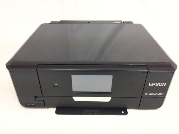 EPSON EP-807AB カラリオ インクジェット複合機 プリンター PC周辺機器