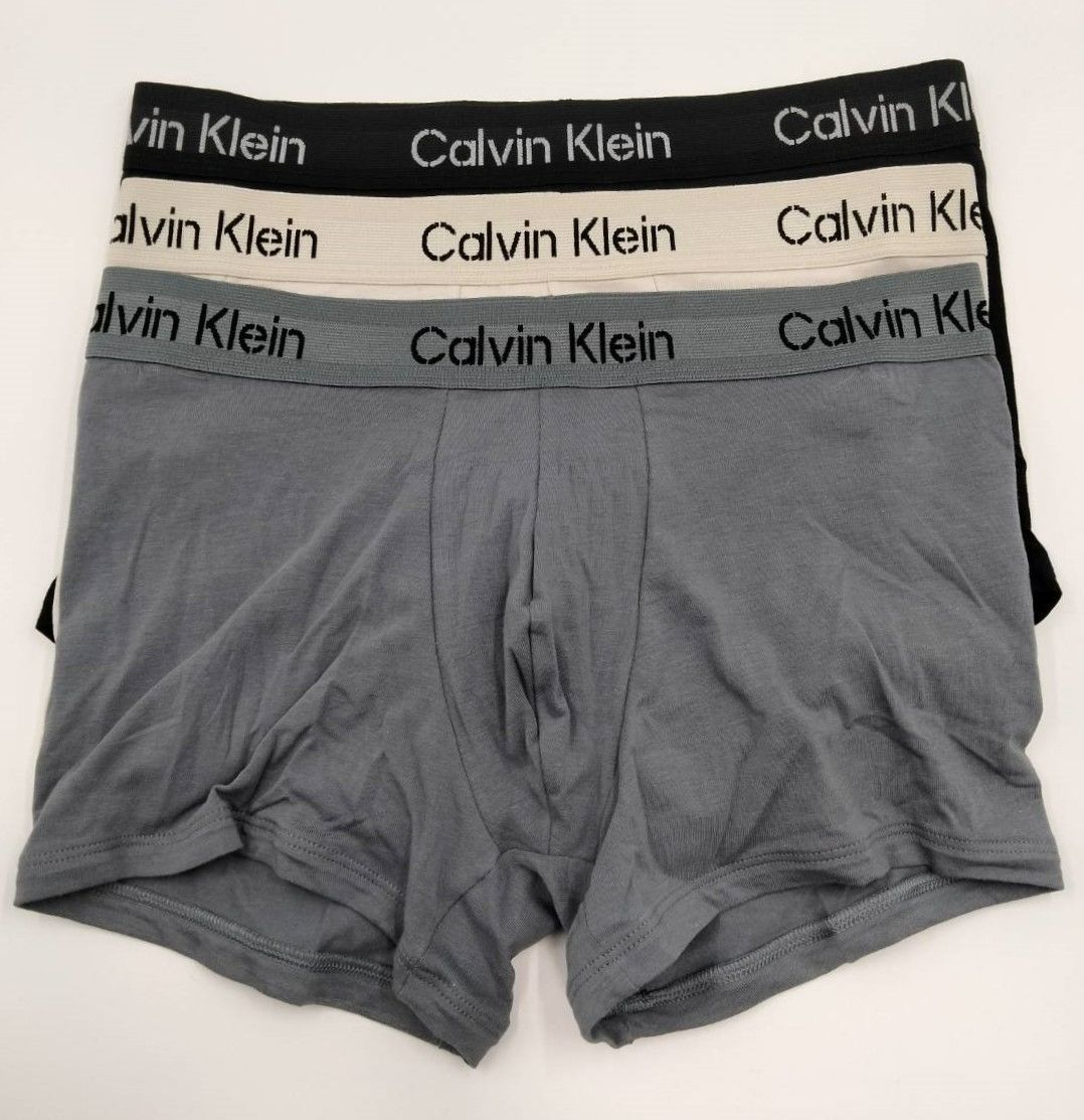 Calvin Klein(カルバンクライン) ボクサーパンツ 黒×白×グレイ Mサイズ