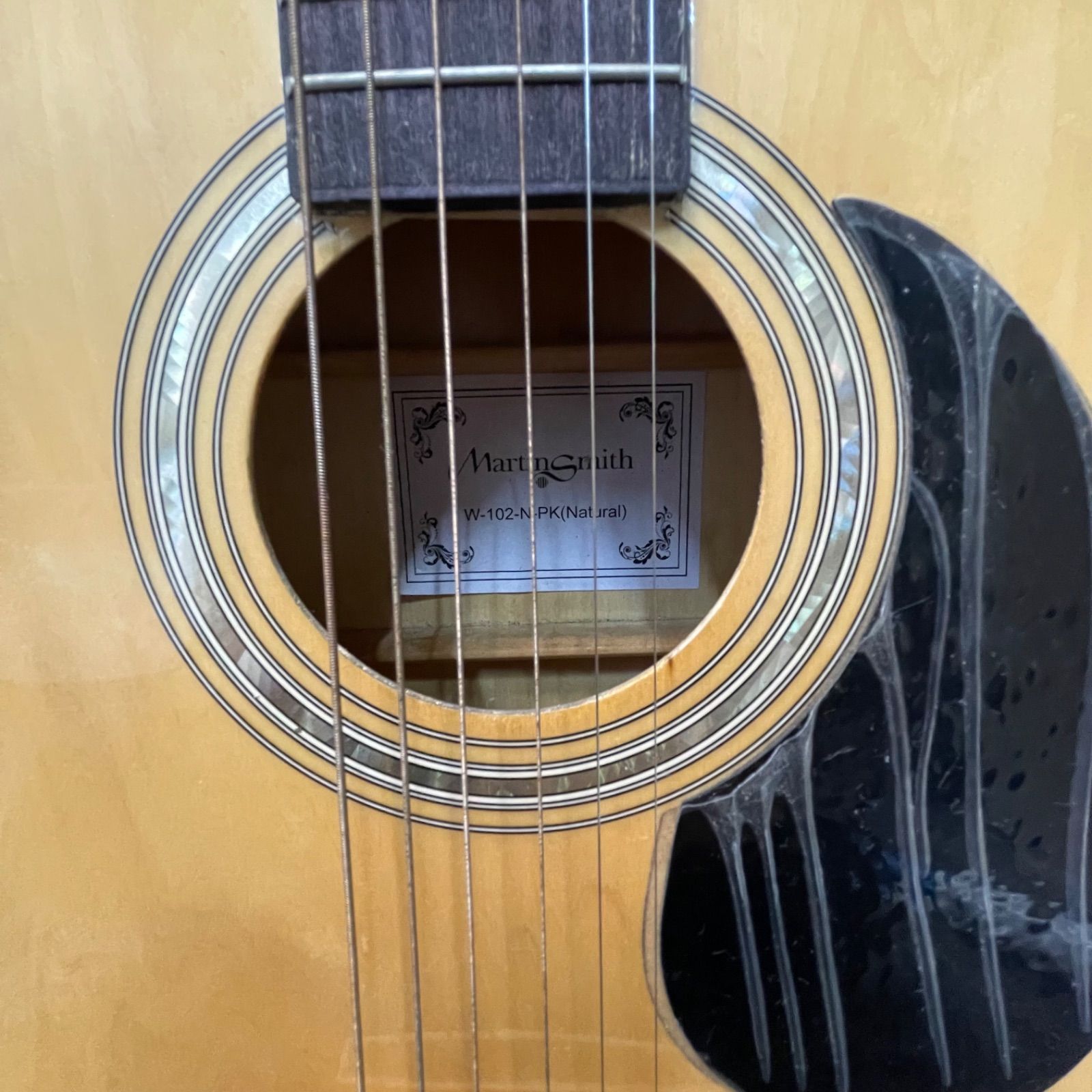 MartinSmith W-102-N-PK アコースティックギター カバー付 Martin 