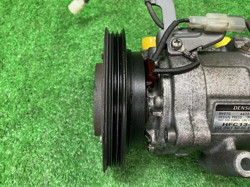 ドレッサー ミライース LA310S エアコンコンプレッサー XF 4WD デンソー