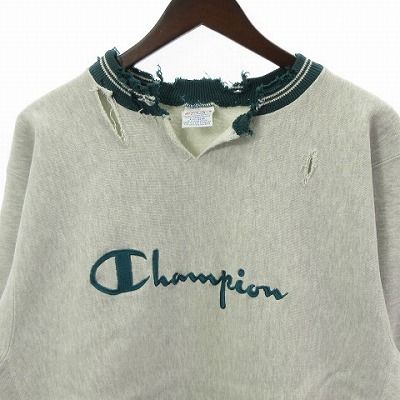 【Champion】90s チャンピオン リバースウィーブ 襤褸 90s チャンピオン Champion リバースウィーブ スウェット NYU