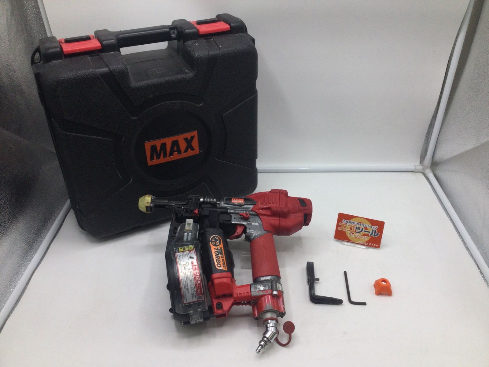 品 MAX|マックス 高圧41mmターボドライバ HV-R41G4 IT6AEO3VIDUO エコツール岡崎岩津店 M02