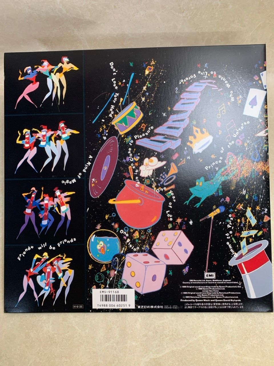 【LP/帯付】クイーン / カインド•オブ•マジック　EMS-91168 Queen – A Kind Of Magic – Vinyl (Gatefold, LP, Album), 1986