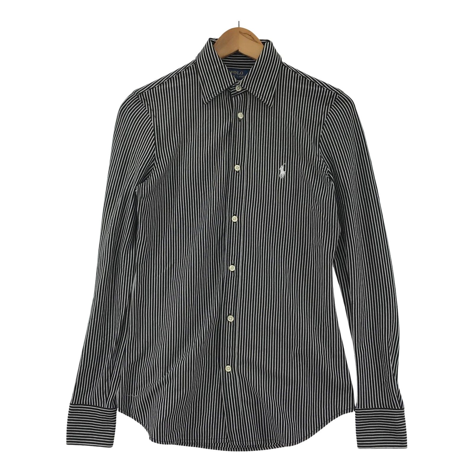 POLO RALPH LAUREN ポロ ラルフローレン ストライプ長袖シャツ size 