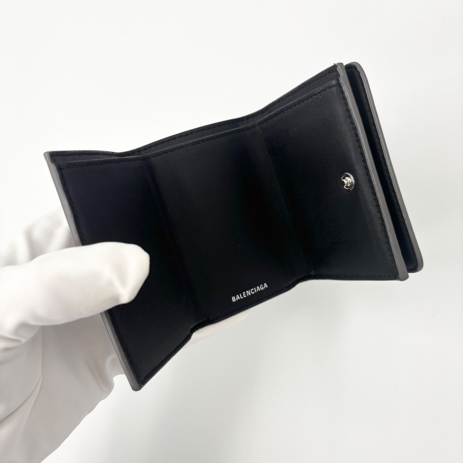 バレンシアガ 三つ折り 財布 グリッター BALENCIAGAバレンシアガ 三